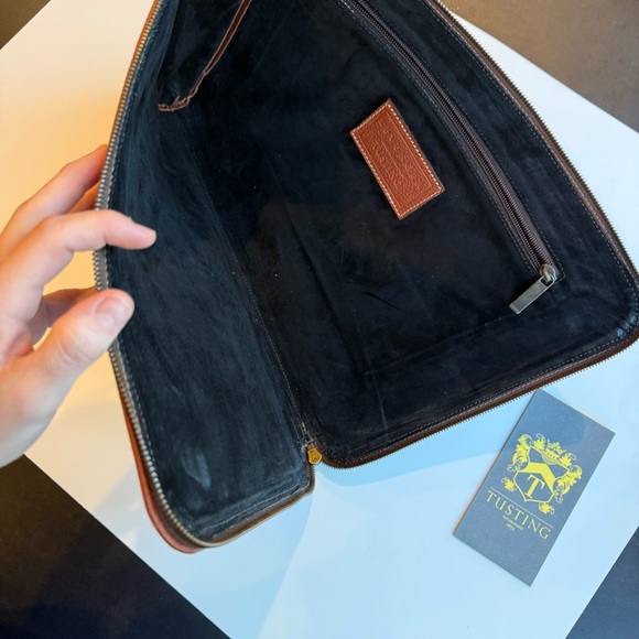 Levenger x Tusting leather folio - Picture 3 of 4